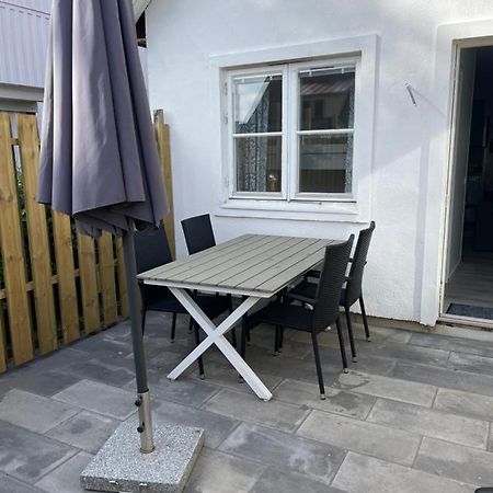 Kaptenhuset Skrea Strand Falkenberg Bagian luar foto