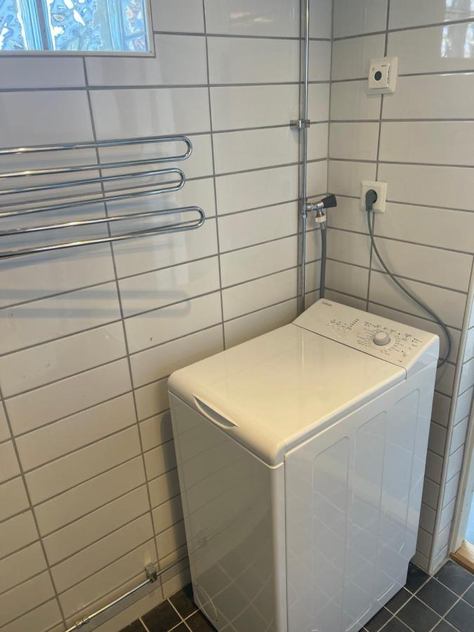 Kaptenhuset Skrea Strand Falkenberg Bagian luar foto