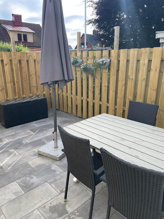 Kaptenhuset Skrea Strand Falkenberg Bagian luar foto