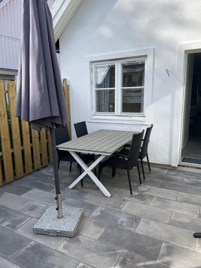 Kaptenhuset Skrea Strand Falkenberg Bagian luar foto